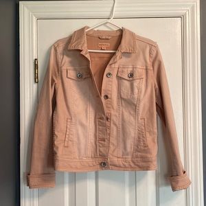 Woman’s Merona Jean Jacket in Blush